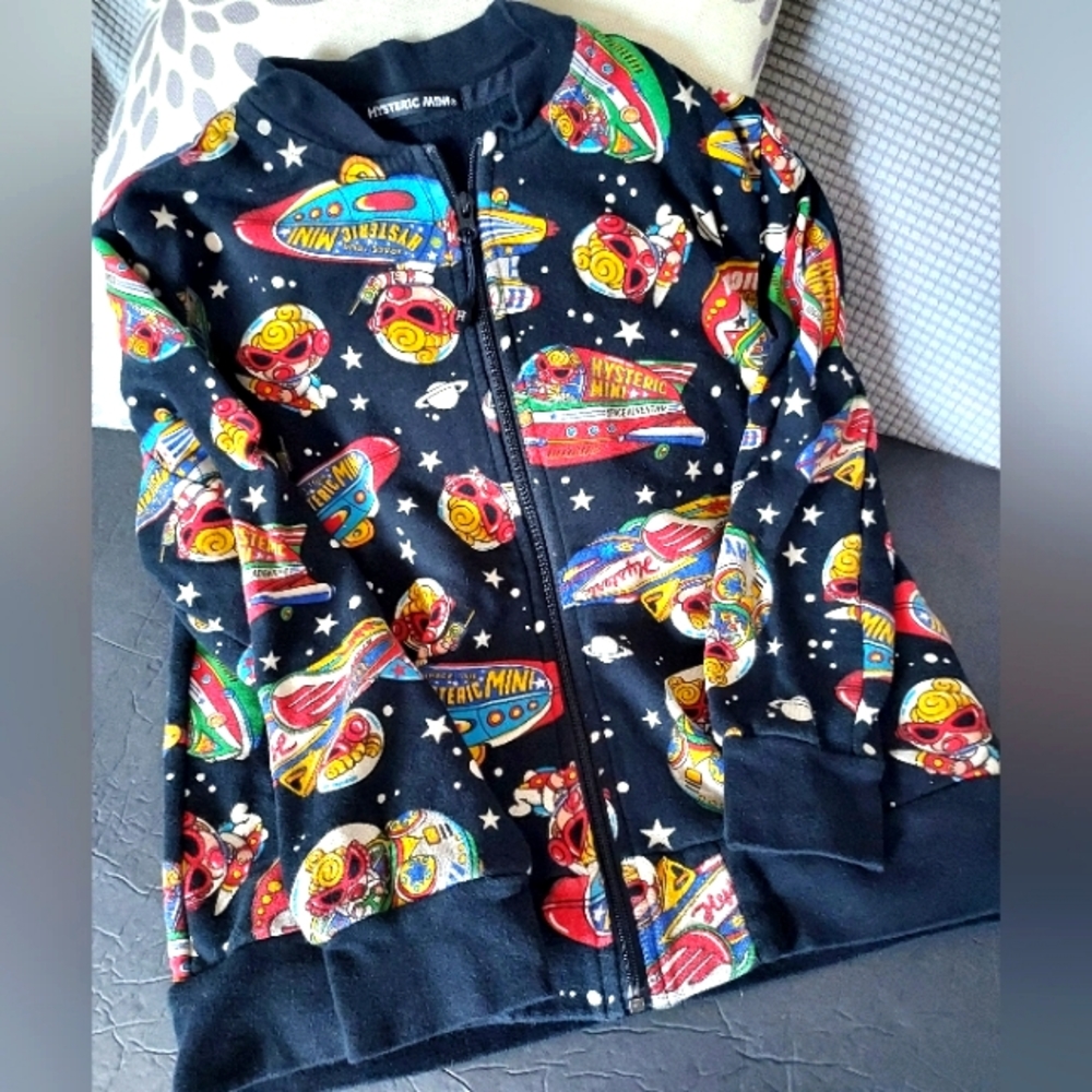 Japan Brand Hysteric Mini Cotton pattern Jacket boy girl